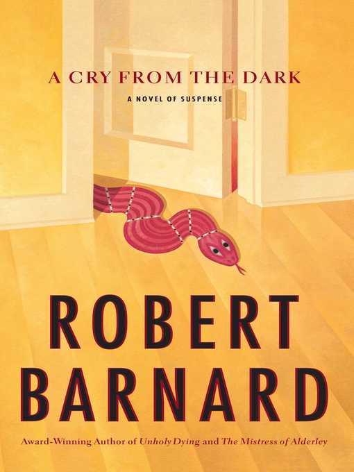 Title details for A Cry from the Dark by Robert Barnard - Wait list